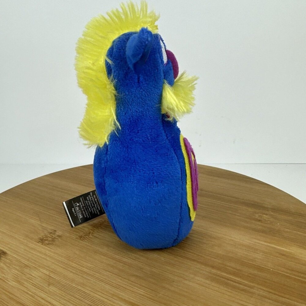 Melissa & Doug Mohawk Monster Bowling Pin 7" Toddler Plush Blue‎ Plush Stuffed - Picture 5 of 7